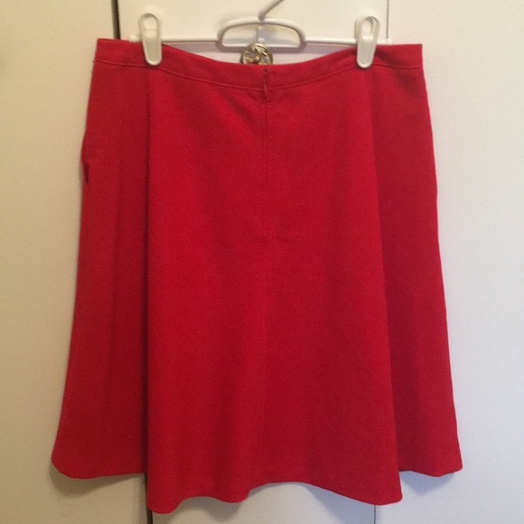 Red Swing Skirt from Loft - Picture 2 of 5